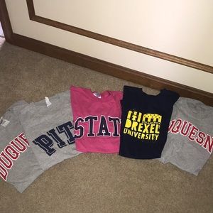 SOLD College T-shirt Lot!